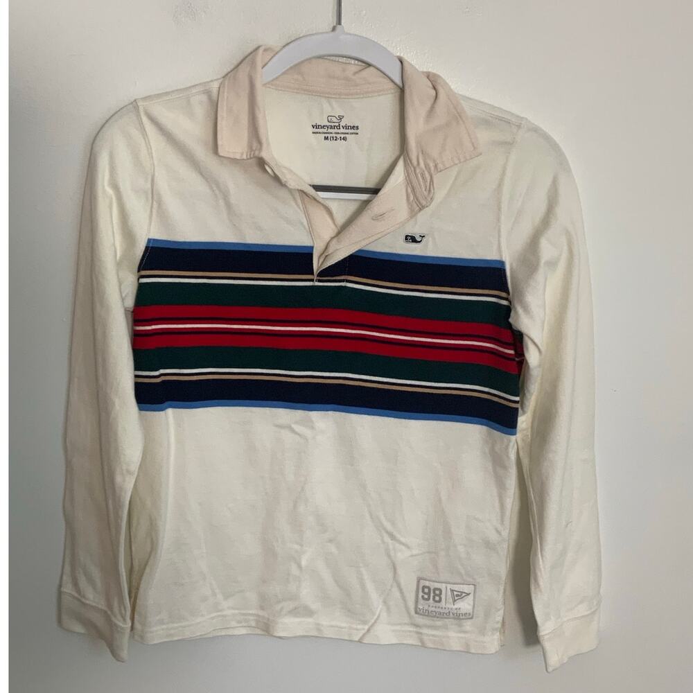 Vineyard Vines Boys Polo size medium 12/14‎
